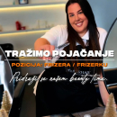 Tražimo pojačanje na poziciji frizera, lokacija Luštica Bay